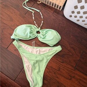 Mint Green Bikini Set